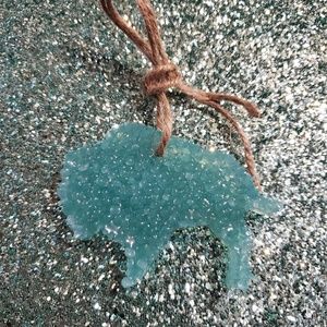 Pina colada car freshie